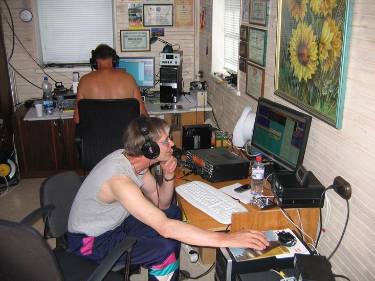 YL3FW enjoys contest, @YL2LY