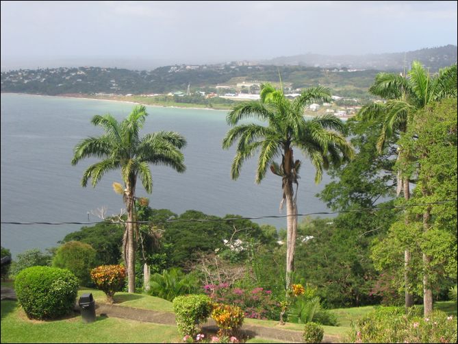 The view from Fort James (Jekabforts)