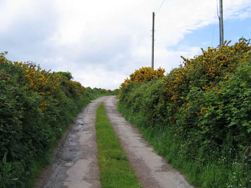 Cels starp akmenu gredam