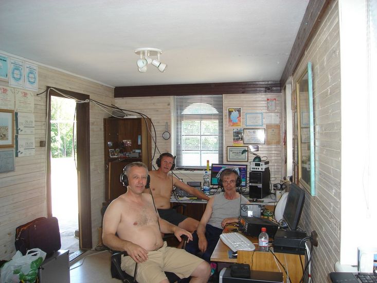 YL4HQ team @YL2LY, 20m CW, 10m SSB