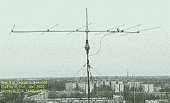6 el. 6 m Yagi (7649 bytes) Click to enlarge in the new window